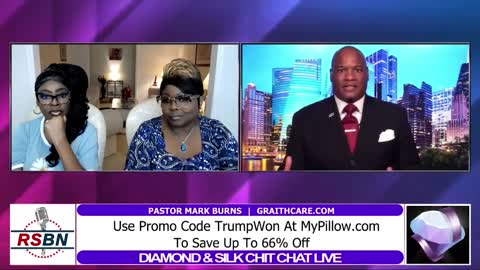 Diamond & Silk Joined By Pastor Mark Burns 6/15/22