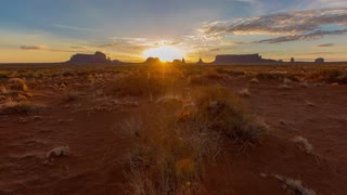 Summer Desert Sunrise.