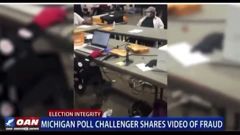 Election Integrity: Michigan Poll Challenger Shares Video of Fraud
