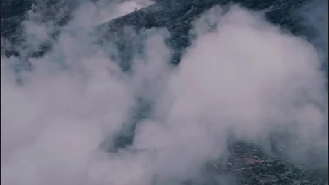 BEAUTIFUL VIEW OF RATU CRATER 😍 MOUNTAIN HALIMUN SALAK INDONESIA