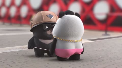 yt1s.com - Bamboo Panda Fly to the SKY Chinese Short Animation 熊猫班卜 panda cute animation