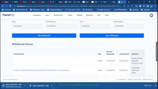 faucetpay fazendo trocas e saques em zecash