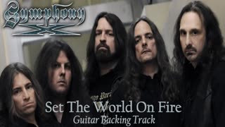 Symphony X Set The World On Fire ( BACKING TRACK)