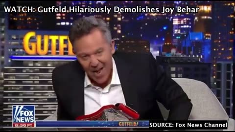 WATCH: Gutfeld Hilariously Demolishes Joy Behar