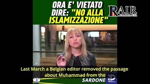 MEP Silvia Sardone Warns: "Brussels Is Going To Become An Islamic Capital"