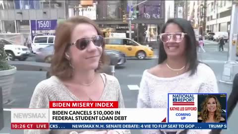 WATCH: Americans sound off on Democrats cancelling student loan debt, Pelosi's flip-flopping