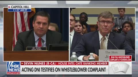 Nunes final remarks in whistleblower hearing