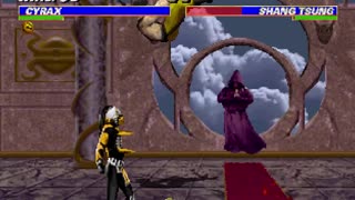 Mortal Kombat Trilogy - Cyrax Playthrough on N64