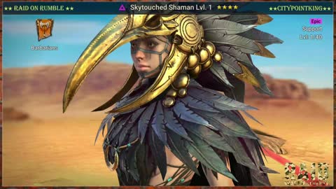 Raid Shadow Legends - Skytouched Shaman - Classic Skin