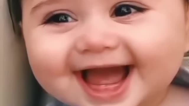 baby laughing hysterically / baby funny video status 😂😂