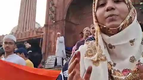 Chandrayan 3 Successful celebration at Delhi Jama Masjid