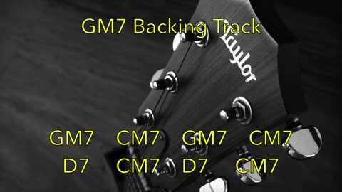 GM7 Acoustic Guitar Fingerpicking Backing Track 🎸