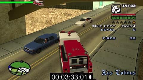 Funny Moment During Firefighter Mission in GTA San Andreas
