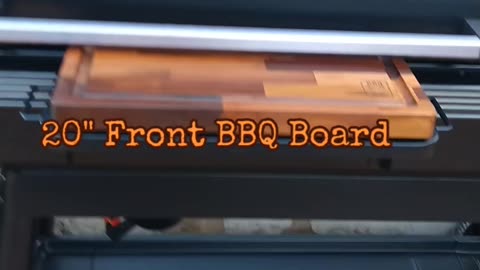 Traeger Ironwood XL, 20" Front BBQ Board