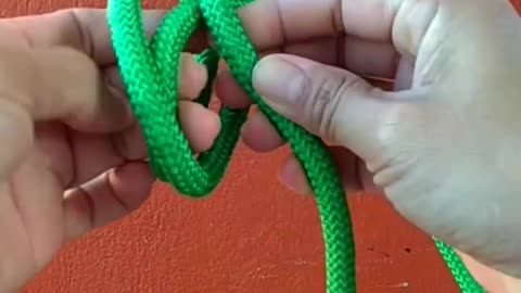 Ideas of tying Bowline Knot