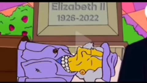 The Simpsons - QUEEN ELISABETH II DEATH - The Simpsons weren't wrong again 😳