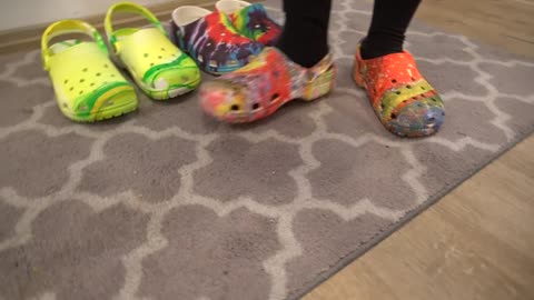 Hydro Dipping Crocs