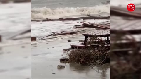 Record high tides hit Maine and the northeast