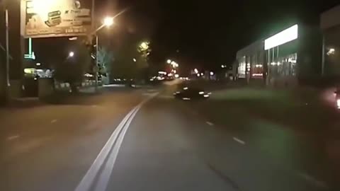 russian overtaking at speed goes wrong 😬