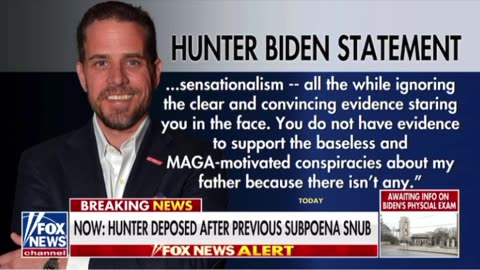 Hunter Biden is blaming "MAGA conspiracies" in his statement