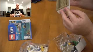 Unboxing and build of Lego 60221 City Diving Yacht set