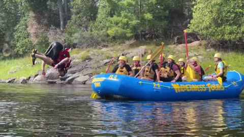 Wilderness Tours Middle Channel Adventure Whitewater Rafting Highlights (our Family trip)
