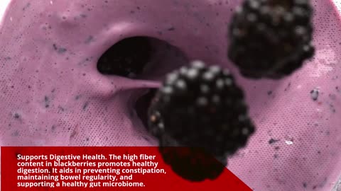 Top 10 Health Benefits Of Blackberries