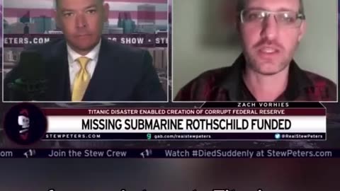 Missing Submarine Rothschild Funded.