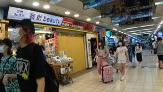 taipei main underground shopping street