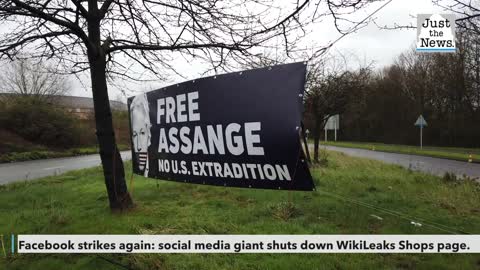 Facebook strikes again: social media giant shuts down WikiLeaks Shops page