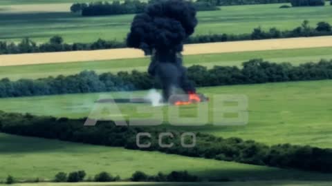 UKRAINIAN ARMED FORCES SHOT DOWN A RUSSIAN HELICOPTER SOMEWHERE IN THE KHERSON REGION