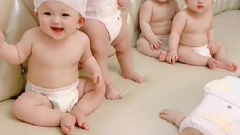 five babies funny video