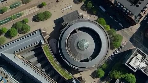 Manchester Drone View