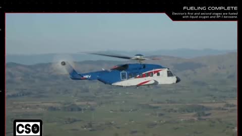 Recupera propulsor com helicóptero; Rocket Lab envia satélite