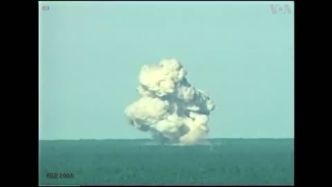 Test video shows massive force of the "Mother of All Bombs
