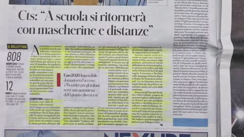 "IL CONTROCANTO" - RASSEGNA STAMPA DEL 5 LUGLIO 2021, A CURA DI FRANCESCO TOSCANO.