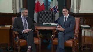 Canada: PM Justin Trudeau meets with Yukon Premier Sandy Silver in Ottawa – December 9, 2022