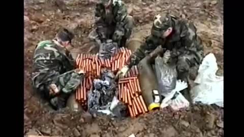 Feb ‘97 OSAN EOD Destroying Munitions with Munitions at Pil Sung Range