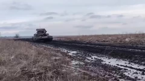 T-80BVM tanks working in the Zaporozhye direction