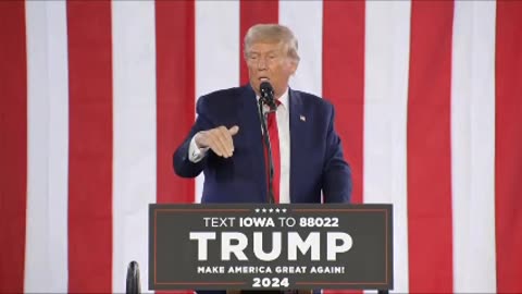 President Trump held several rallies in Iowa, including Waterloo, Cedar Rapids & Ottumwa