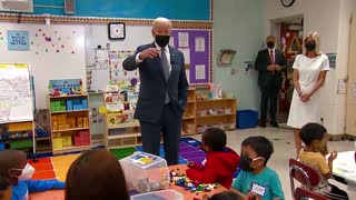 Biden tells kids reporters “get to ask you all kinds of questions and you try to figure out how you’re gonna avoid answering them”