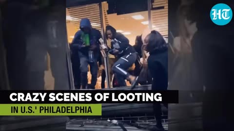 Looting Erupts in Philadelphia; Foot Locker, Apple & Lululemon - Hungry?