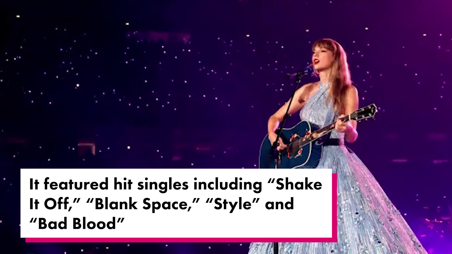 Taylor Swift announces '1989 (Taylor's Version)' at LA concert: 'My most favorite re-record'