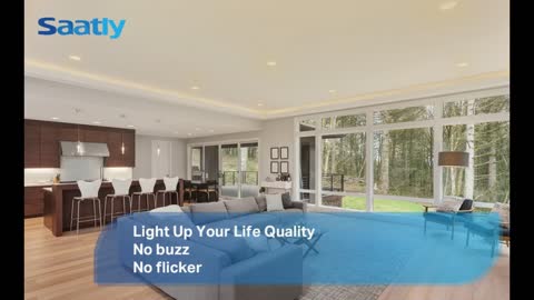 Review: SAATLY 4 inch LED Recessed Lighting Ultra-Thin Ceiling Lights with Junction Box, 12 Pac...