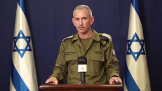 The Spokesman for the Israeli Defense Force, Rear Admiral Daniel Hagari