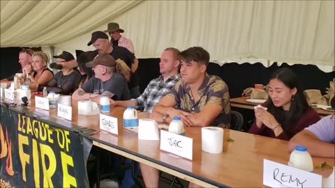 CHILI EATING CONTEST