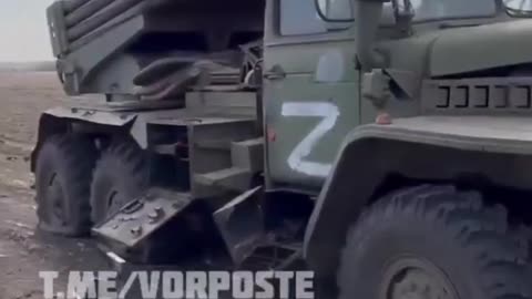 Russian MLRS lying dead - Russia-Ukraine war - #shorts