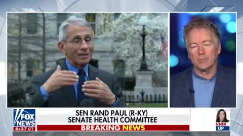 BOMBSHELL: Rand Paul pledges to go after Fauci to the "fullest extent of the law."