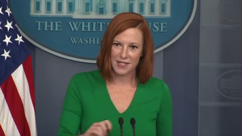 Psaki says Biden “supports Governor Newsom remaining governor.”