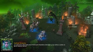 Warcraft 3 Reforged Campaña Elfos nocturnos Fin de la eternidad (Sin gameplay)